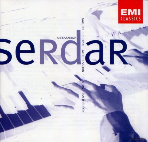Alexander Serdar: Bach, Busoni, Brahms Etc [CD]