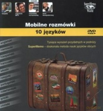 Mobilne Rozmówki 10 Języków (twarda) [DVD]