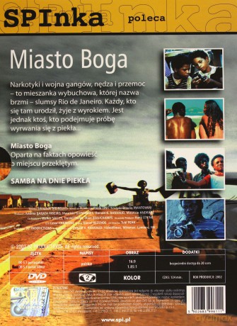 Miasto Boga (digipack) [DVD]