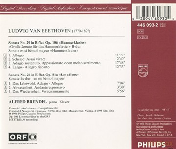 Alfred Brendel: Beethoven: Piano Sonatas [CD]
