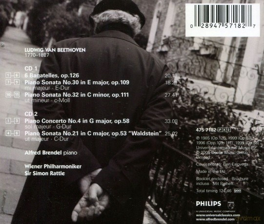 Alfred Brendel: Beethoven:Bagatelles,Piano Sonatas [2CD]