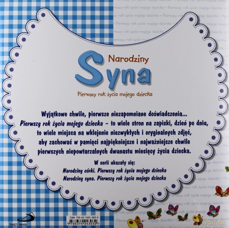 Narodziny Syna Pierwszy Rok Życia Mojego Dziecka (twarda) [KSIĄŻKA]
