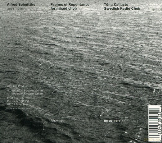 Alfred Schnittke: Psalm Of Repentance [CD]
