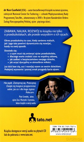 Zabawa Nauka Rozwój Dla Ojców Przedszkolaków - Ken Canfield [KSIĄŻKA]