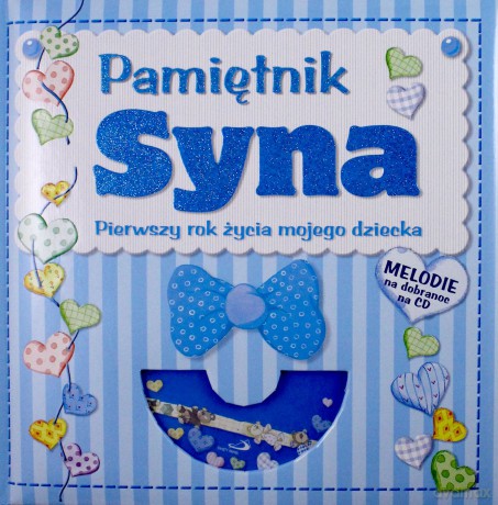 Pamiętnik Syna Pierwszy Rok Życia Mojego Dziecka (twarda) [KSIĄŻKA]+[CD]