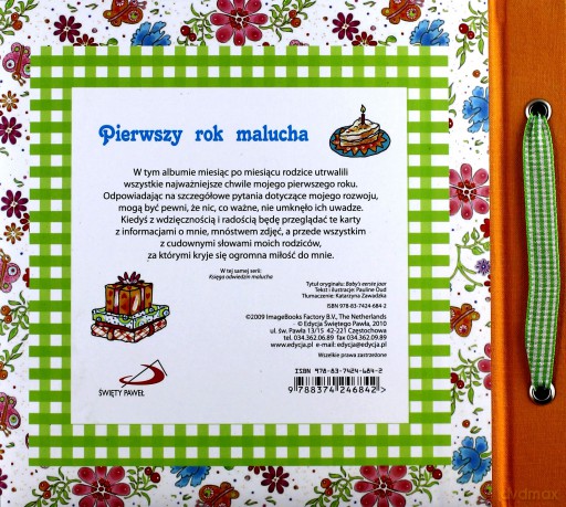 Pierwszy Rok Malucha (twarda) - Pauline Oud [KSIĄŻKA]