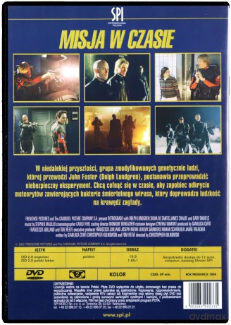 Misja w czasie [DVD]