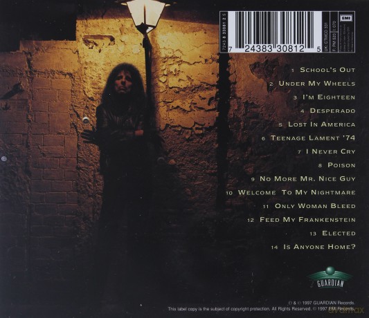 Alice Cooper: A Fistfull Of Alice [CD]