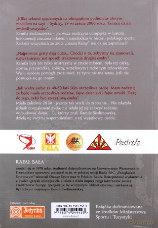 Kamila Skolimowska Dziewczyna Na Medal - Rafał Bała [KSIĄŻKA]