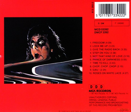 Alice Cooper: Raise Your Fist And Yell [CD]