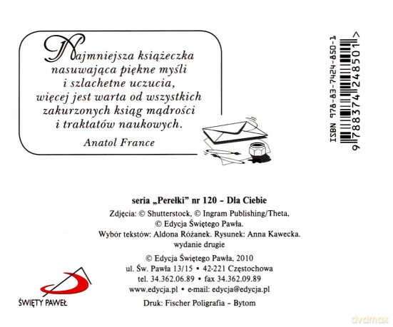 Dla Ciebie Perełki [KSIĄŻKA]