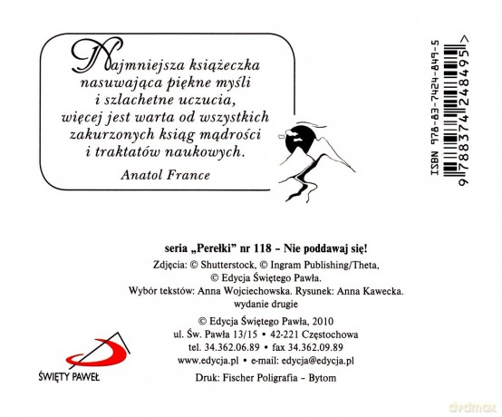 Nie Poddawaj Sie Perełki [KSIĄŻKA]