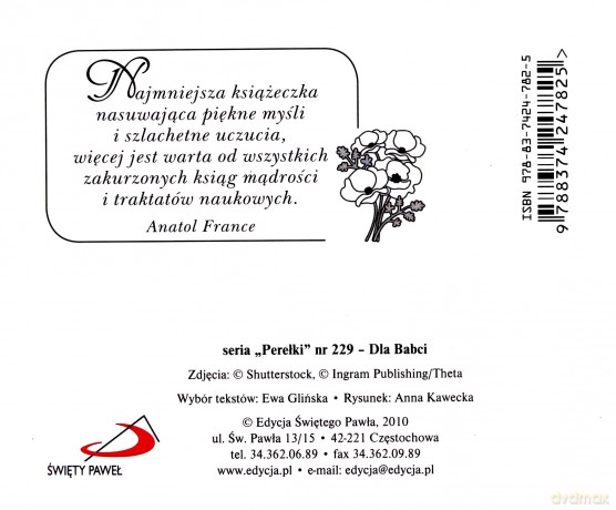Dla Babci Perełki [KSIĄŻKA]