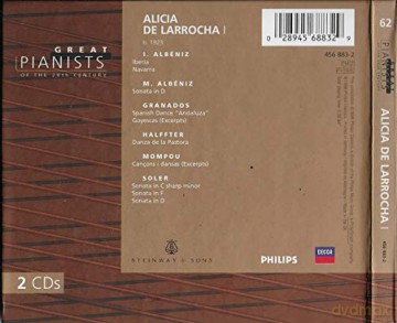 Alicia De Larrocha: Great Pianist Of The 20th Century [2CD]