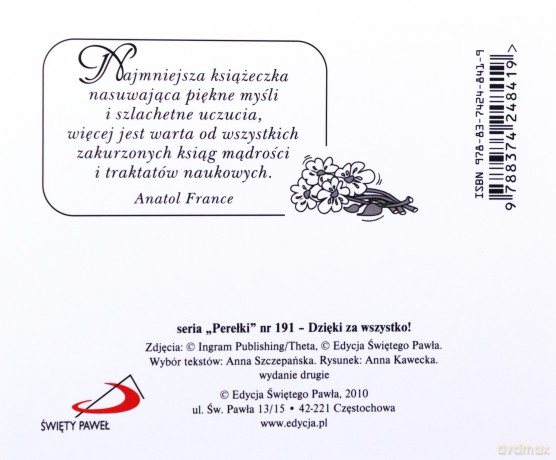 Dzięki Za Wszystko Perełki [KSIĄŻKA]
