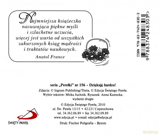 Dziekuję Bardzo Perełki [KSIĄŻKA]