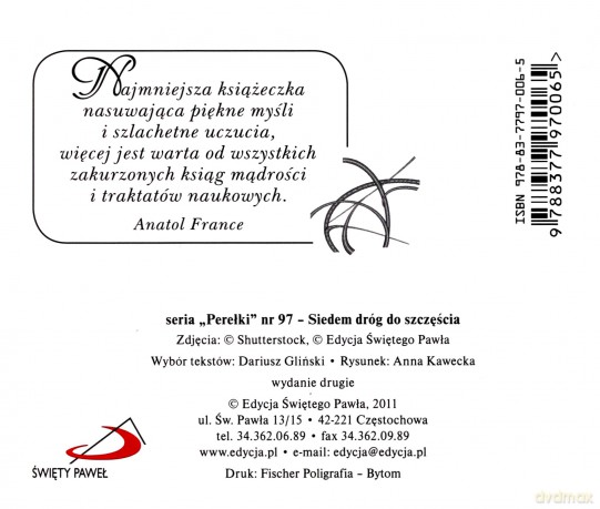 Siedem Dróg Do Szczęścia Perełki [KSIĄŻKA]