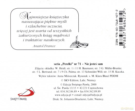 Nie Jesteś Sam Perełki [KSIĄŻKA]