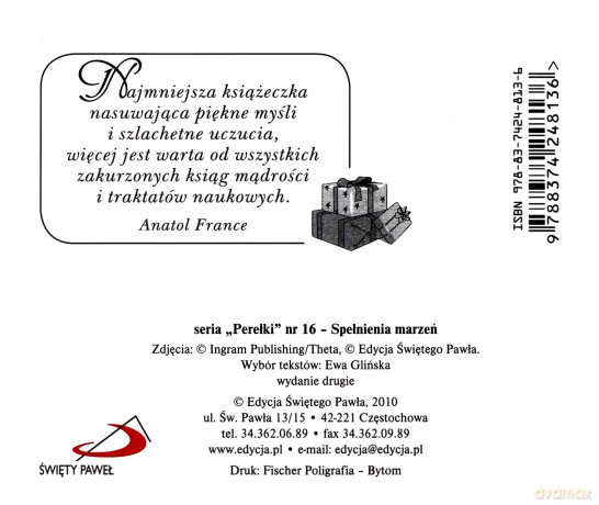 Spełnienia Marzeń Perełki [KSIĄŻKA]