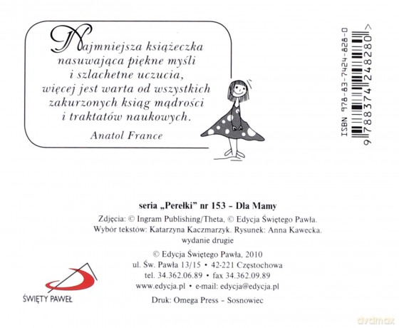 Dla Mamy Perełki [KSIĄŻKA]