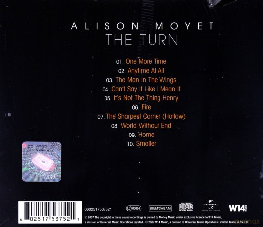 Alison Moyet: The Turn (Polska Cena!!) [CD]