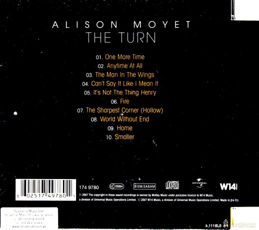 Alison Moyet: The Turn [CD]