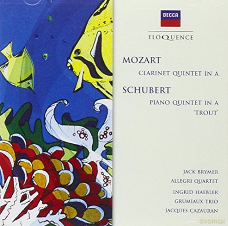 Allegri Quartett (Karussell): Quintett F. Klar./Forellenquin [CD]