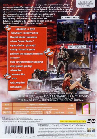 Pogromcy duchów [DVD]
