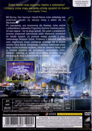Pogromcy duchów 2 [DVD]
