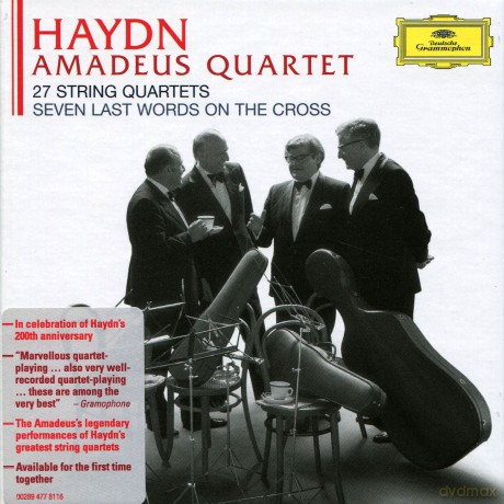 Amadeus Quartet: Haydn:27 String Quartets,Seven Last Word [10CD]