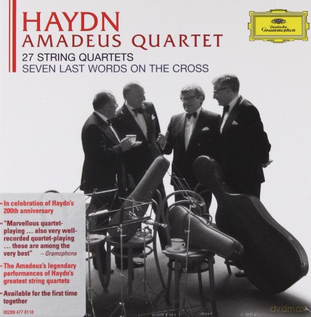 Amadeus Quartet: Haydn:27 String Quartets,Seven Last Word [10CD]