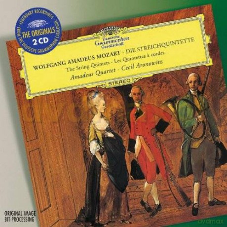 Amadeus Quartet: Mozart:String Quintets [CD]