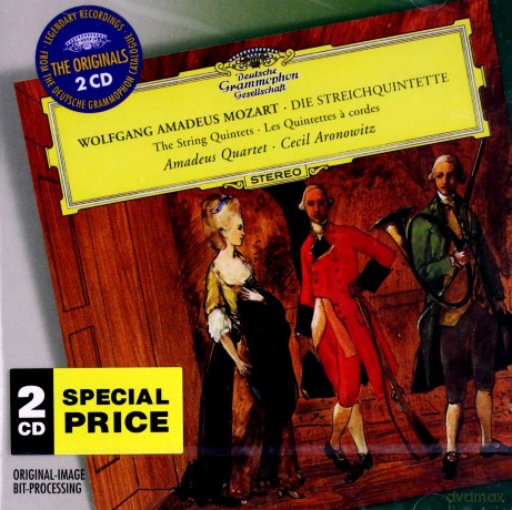 Amadeus Quartet: Mozart:String Quintets [CD]