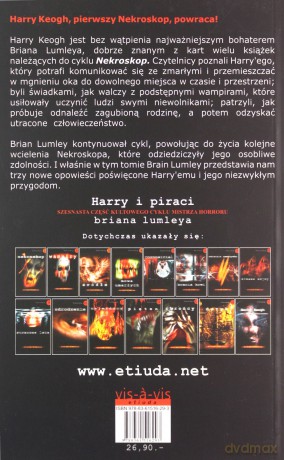 Nekroskop 16 Harry I Piraci - Brian Lumley [KSIĄŻKA]