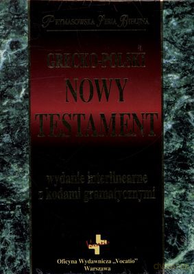 Grecko Polski Nowy Testament (twarda) - Michał Wojciechowski [KSIĄŻKA]