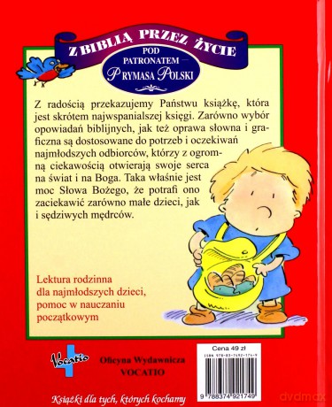 Biblia Dla Maluchów (twarda) [KSIĄŻKA]