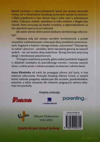 Zdrowa Kuchnia Dla Dzieci - Anna Kłosińska [KSIĄŻKA]