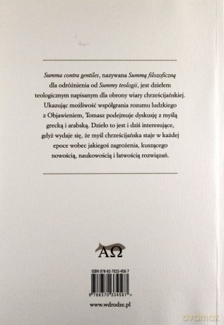 Summa Contra Gentiles Prawda Wiary Chrześcijańskiej T.1 - Święty Tomasz Z Akwinu [KSIĄŻKA]