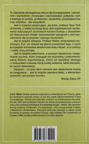 Chrześcijańska Europa - J.H.H. Weiler [KSIĄŻKA]