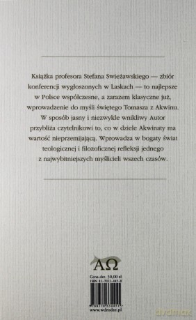 Święty Tomasz Na Nowo Odczytany - Stefan Swieżawski [KSIĄŻKA]