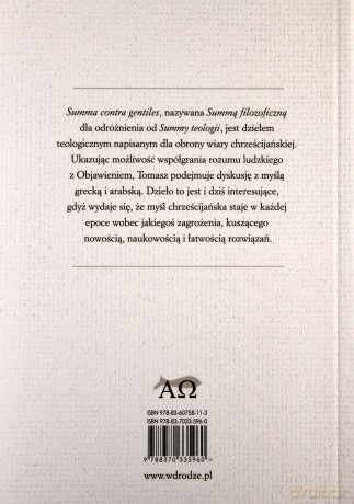 Summa Contra Gentiles Prawda Wiary Chrześcijańskiej T.2 - Święty Tomasz Z Akwinu [KSIĄŻKA]