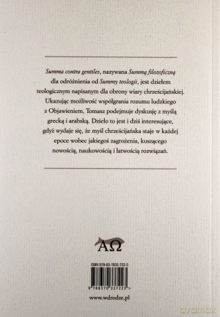 Summa Contra Gentiles Prawda Wiary Chrześcijańskiej T.3 - Święty Tomasz Z Akwinu [KSIĄŻKA]