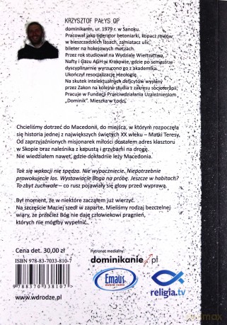 Ludzie 8 Dnia Autostopem Do Matki Teresy - Krzysztof Pałys Op [KSIĄŻKA]