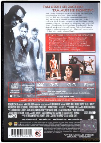 Blade 3. Mroczna Trójca [2DVD]
