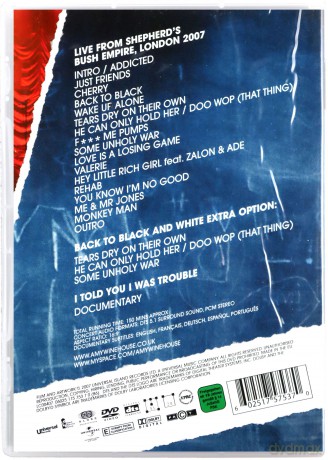 Amy Winehouse: I Told You I Was Trouble (PL) [DVD]