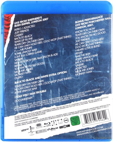 Amy Winehouse: I Told You I Was Trouble Live In London [Blu-Ray]