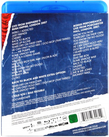 Amy Winehouse: I Told You I Was Trouble Live In London [Blu-Ray]