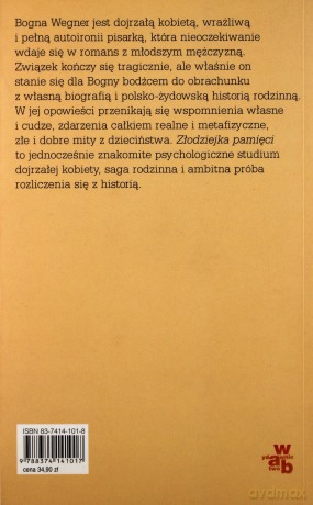 Złodziejka Pamięci - Krystyna Kofta [KSIĄŻKA]