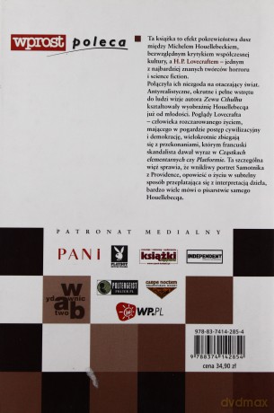 H.P.Lovecraft Przeciw Światu Przeciw Życiu - Michael Houellebecq [KSIĄŻKA]