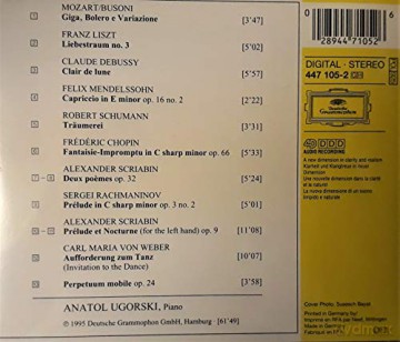 Anatol Ugorski: Short Stories [CD]